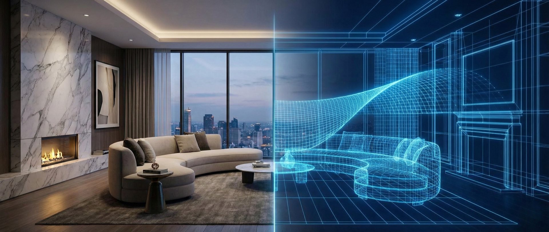 Digitale Immobilienvisualisierung